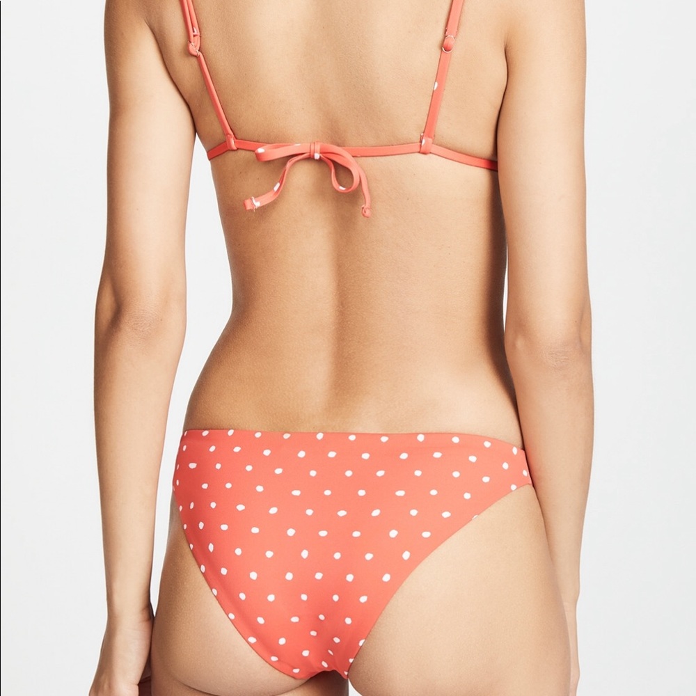 Eberjey Polka Grayson Bikini Top S Bottom M - Picture 5 of 12